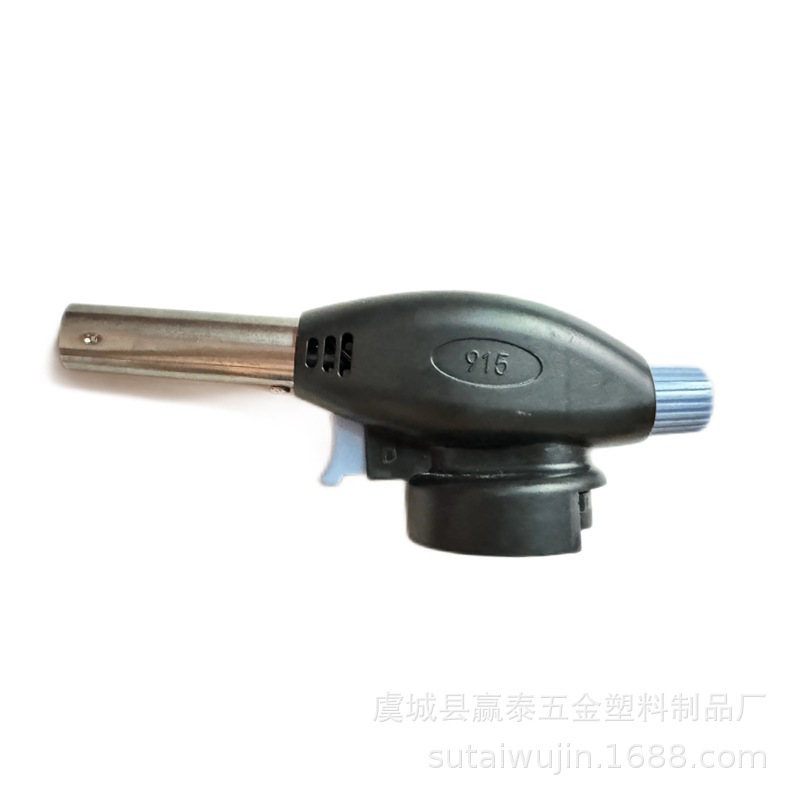 915 Flamethrower Head Portable Casket Liquefied Gas Flamethrower Burning Pig Hair Hand-held Igniter Flamethrower Household Flame Gun