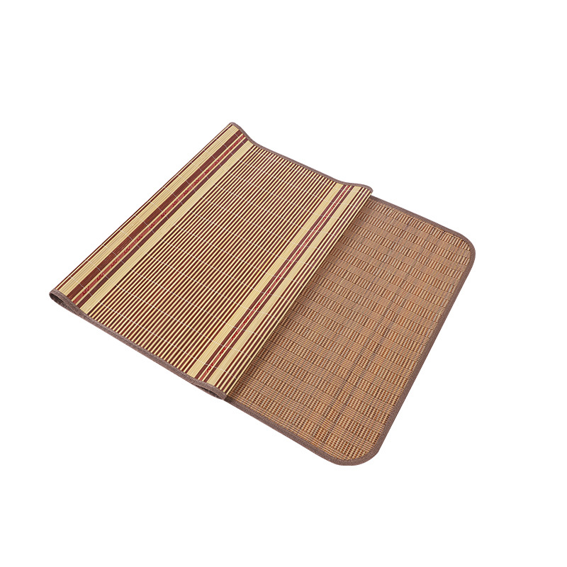 Factory wholesale gold brick bamboo mat double-sided mat home mat student dormitory single bed bamboo mat stall mat