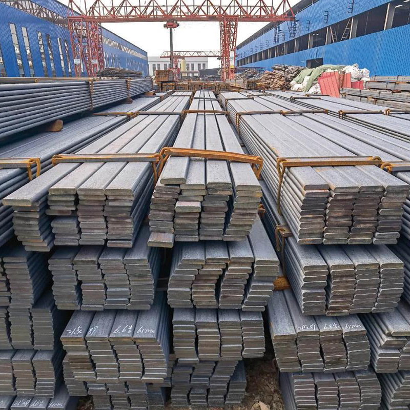Factory wholesale hot dip galvanized flat steel strip flat iron black flat steel cold drawn cold drawn flat steel Q235B hot dip galvanized flat iron