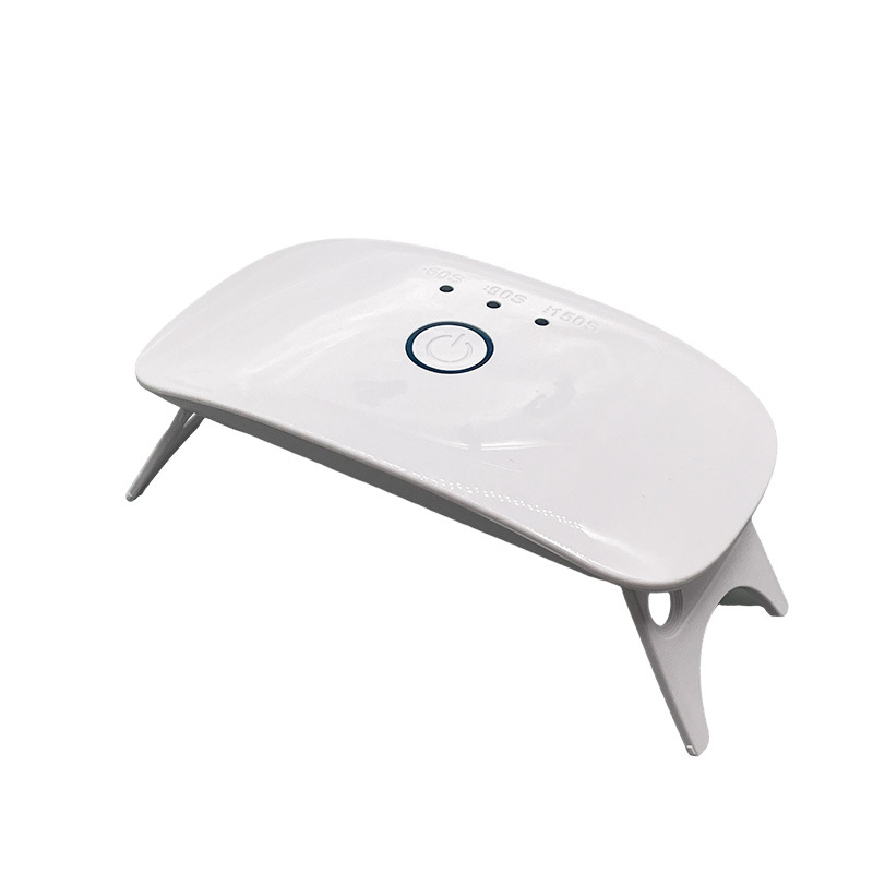 12W High-Power 8-Light Nail Lamp Uv Gel Ultraviolet Foldable Lamp Led Curing Film Uv Curing Lamp