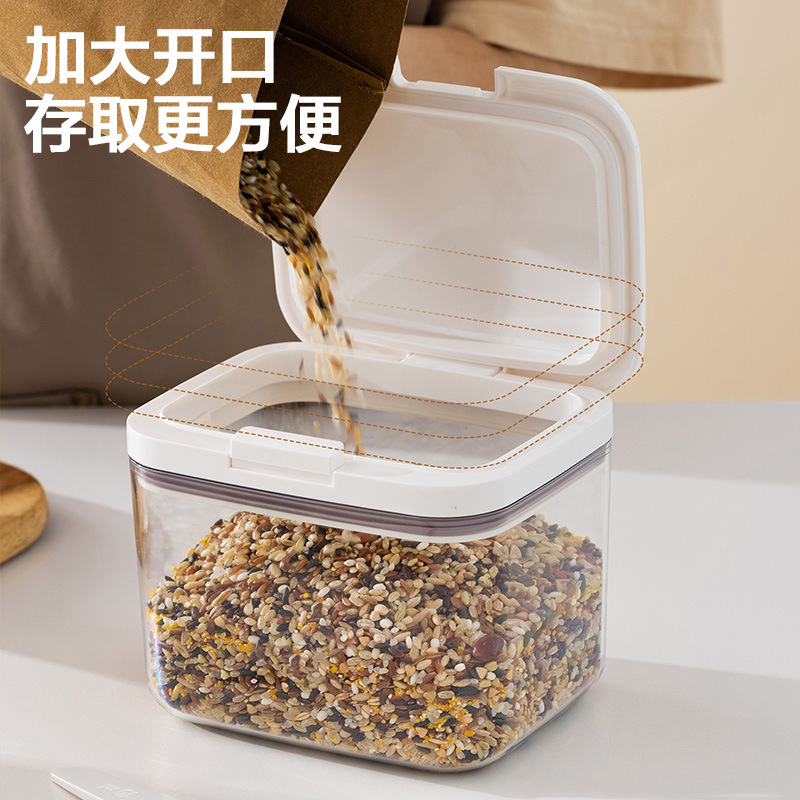 Cross-Border Household Dry Grain Sealed Can Storage Box Rice Bucket Miscellaneous Grains Moisture-Proof Flour Bucket Storage Tank Rice Storage Box