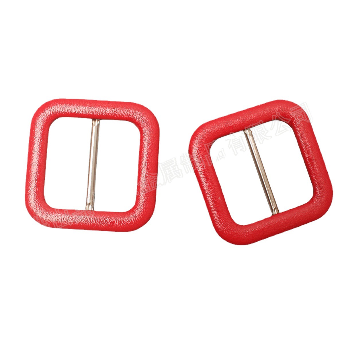 Direct Supply from Experienced Manufacturer: Square Belt Buckle, Rectangular Buckle, Three-Position Buckle for Women's Fabric-Covered Bags