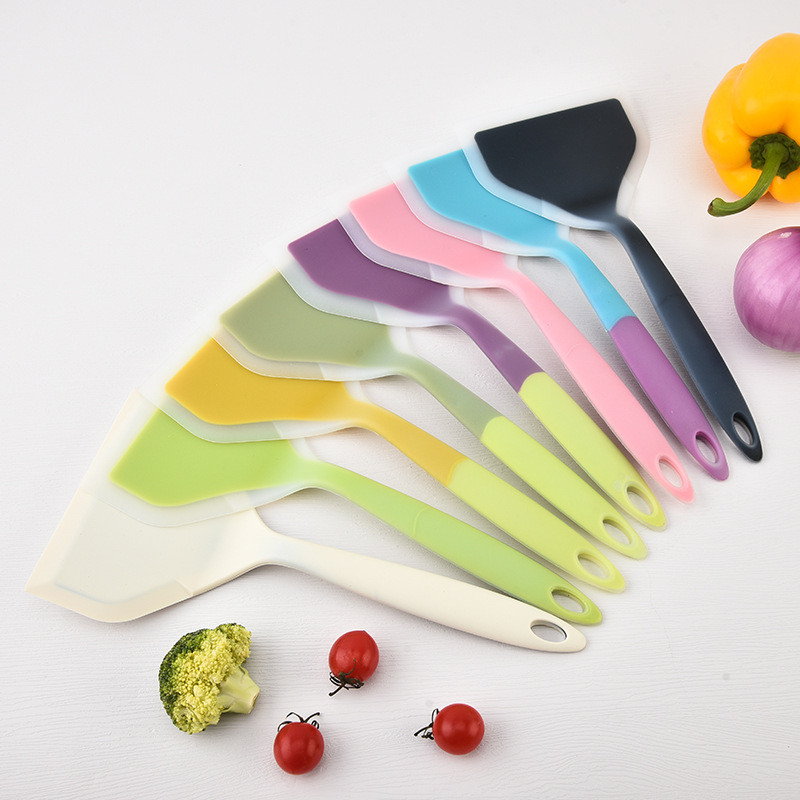 Силиконовая лопатка для соуса юдзи, устойчивая к высоким температурам, антипригарная, лопатка для блинов, кухонная утварь