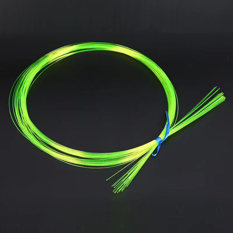 Fluorescent fiber 0.5mm-3mm color high brightness bow and arrow air gun slingshot aiming point fiber optic crossbow aiming star