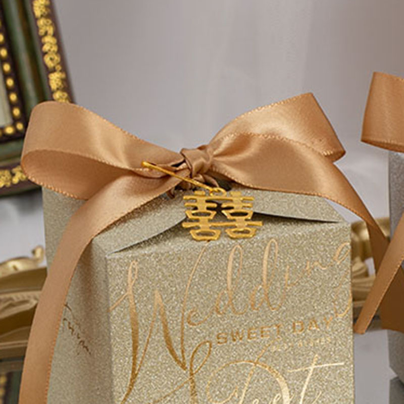 Sugar Box Accessories Ribbon Bow Champagne Ribbon wine red Ribbon Green Ribbon Various Colors Ribbon Accessories