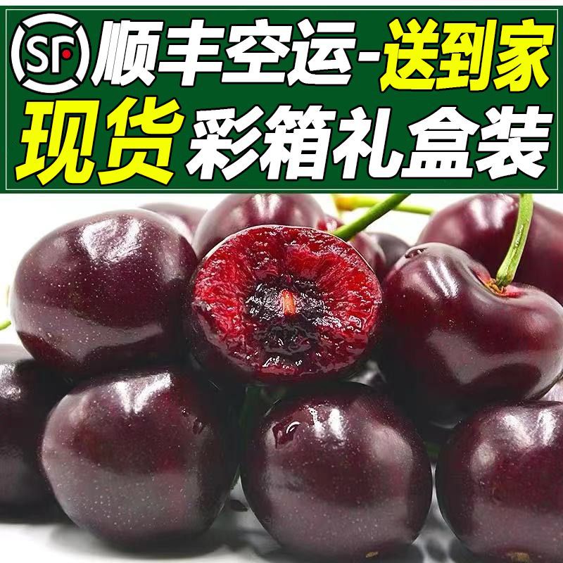 [Sf Gift Box] Cherries, Seasonal Fresh Fruits for Pregnant Women, Non-Large Cherries, Free Shipping