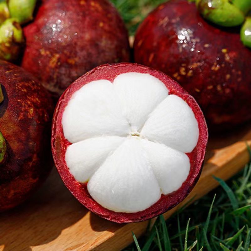 Shunfeng Thailand mangosteen fresh fruit 0.50 kg-2.50 kg tropical seasonal wholesale price a box of 3-6A factory wholesale generation