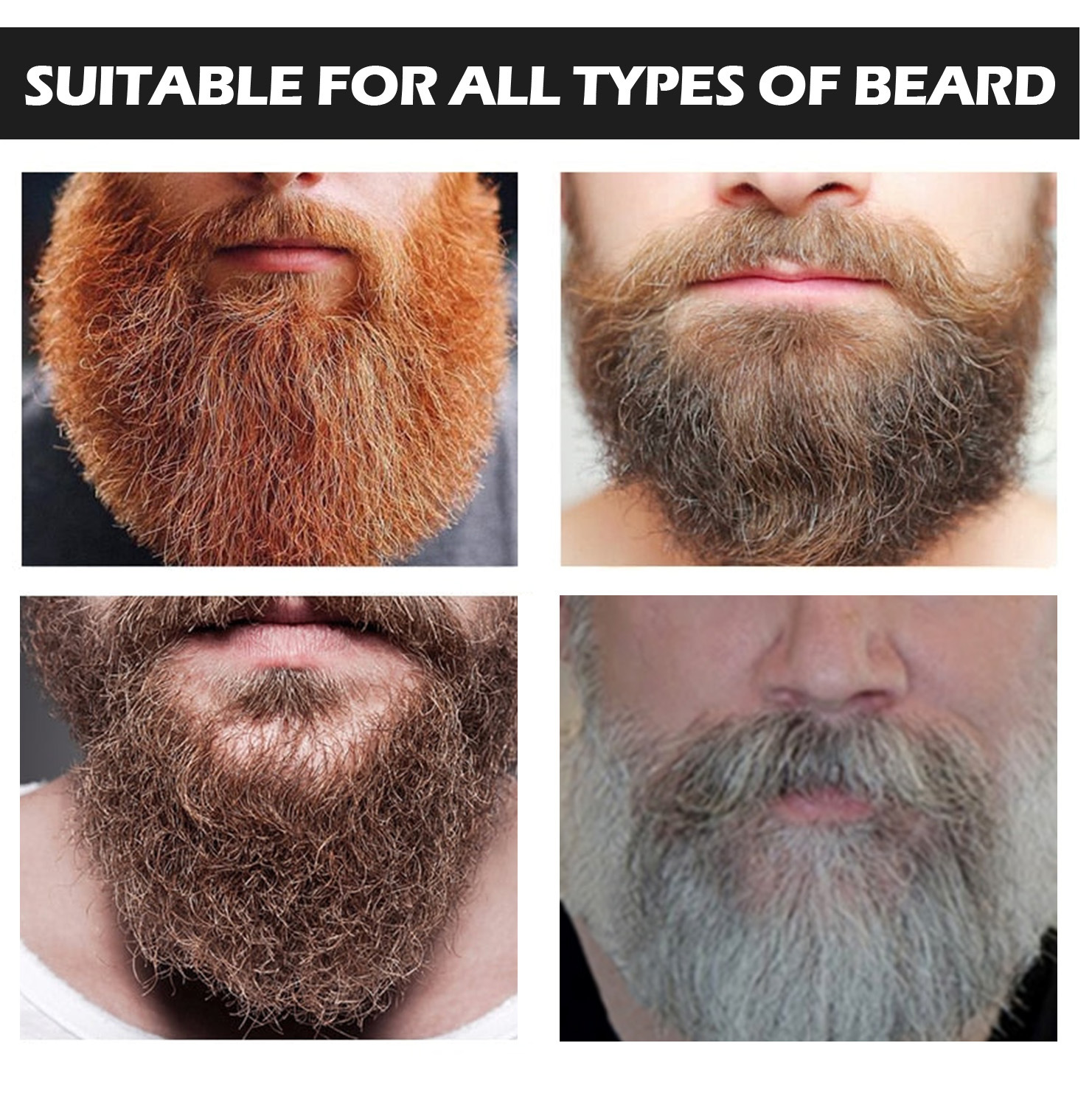 East Moon Beard Care Agent Beard Dye Cream Mild Non-irritating Easy Coloring Men's Beard Dye