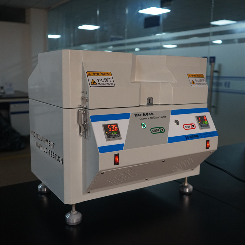 Factory Direct Supply Small Intelligent Digital Display Original Paper Groove Tester Corrugated Core Paper Flat and Vertical Pressure Strength Tester