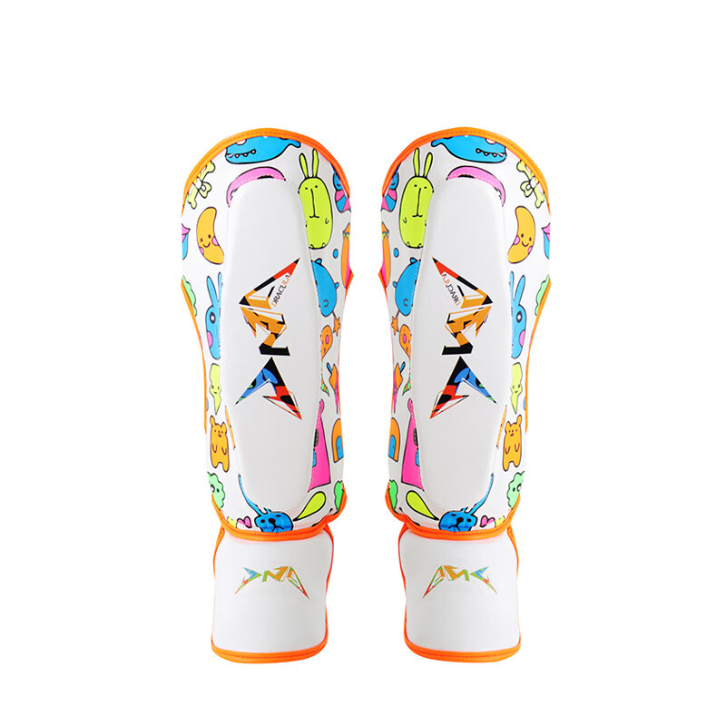 Щиток для ног для детей, муай тай, ММА, с защитой для голеней и щиколоток, тхэквондо