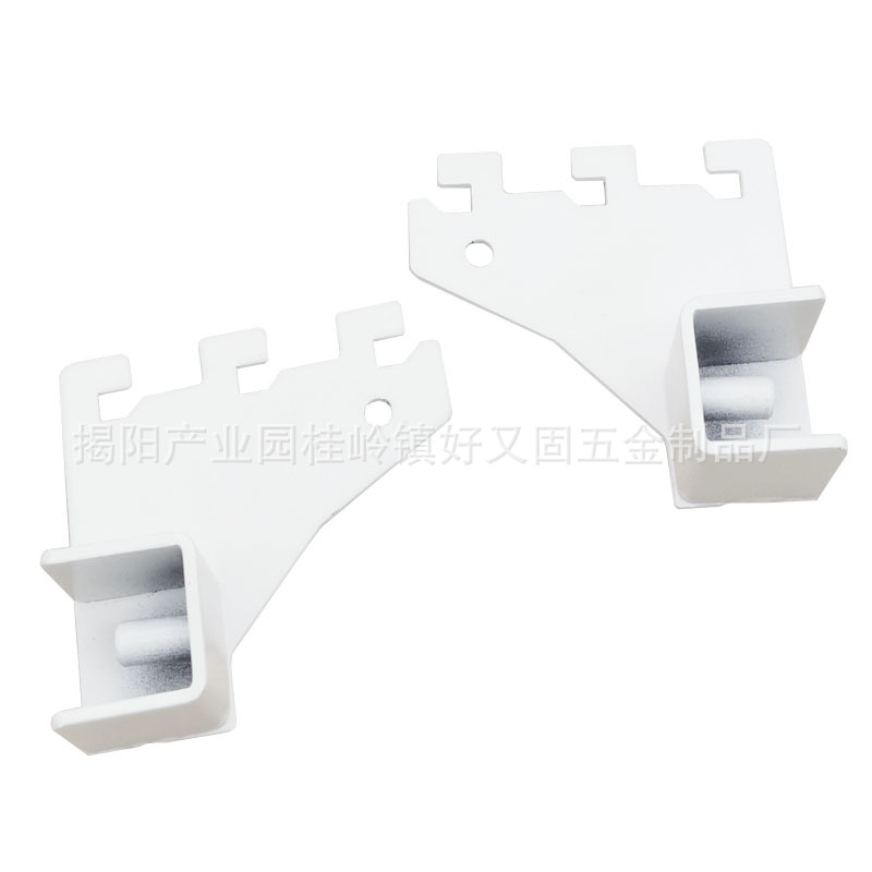 Mingchuang Youpin Shelf Accessories Black and White Square Tube Left and Right Bracket 2.0 Beam Bracket Hook A- pillar Laminar Bracket