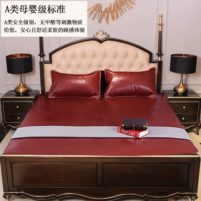 Cowhide Mat, Cowhide Mat, Three-Piece Set, Cowhide Mat, Maternal and Infant Grade Cowhide Mattress, Single Mat, Soft Mat, Ice Silk Mat