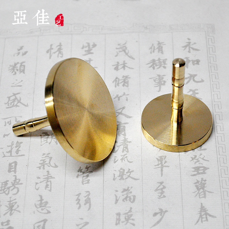 Brass incense ash pressed gray incense burner ash leveler incense burner incense burner tools incense burner accessories