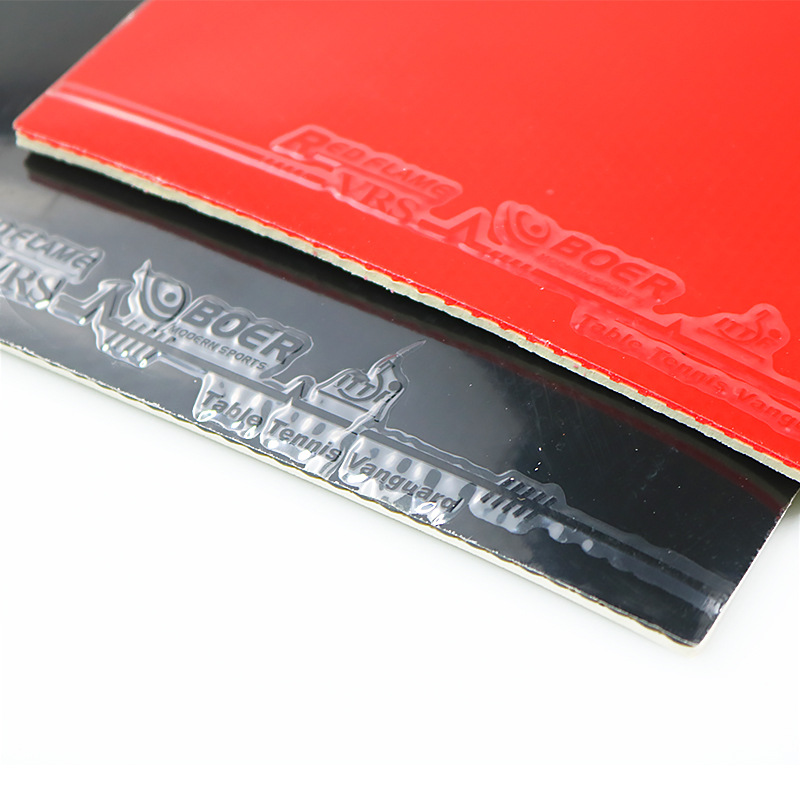 Table tennis set glue Boer red inflammation astringent anti-gum film sponge table tennis racket rubber wholesale