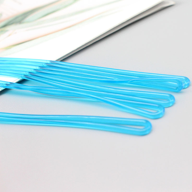 In-Stock Semi-Transparent Luggage Tag Lanyard Pvc Transparent Rope Suitcase Tag Lanyard Boarding Pass Lanyard Hanging Rope Cross-Border Special