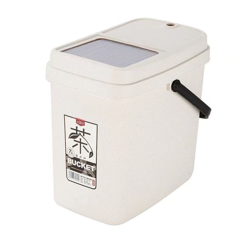 Tea Bucket Tea Dregs Bucket Tea Bucket Tea Set Drainage Bucket Plastic Tea Bucket Kung Fu Tea Set Living Room Household Tea Tray Bucket