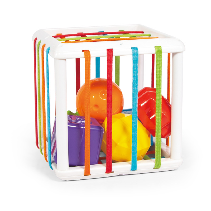 Baby plug-Le color shape classification texture ball early education fine action training Montessori sensory toys