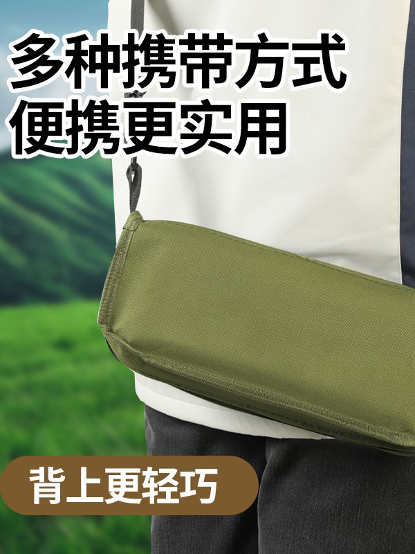 Outdoor Backpack Handbag Foldableing Chair Leisure Portable Flap Pocket Pants Foldableing Stool Car Maza Camping Fishing Stool