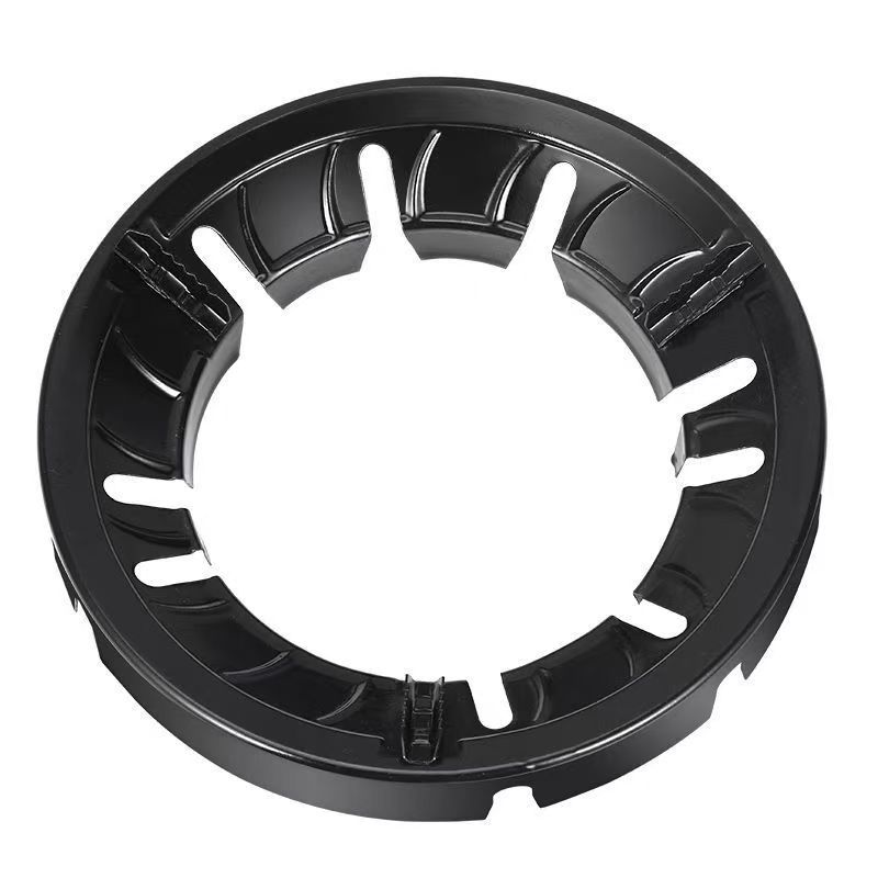Non-Slip Fixed 9-Opening Enamel Gas Stove Cover, Energy-Saving Cover, Windproof Cover, Wind-Blocking Ring