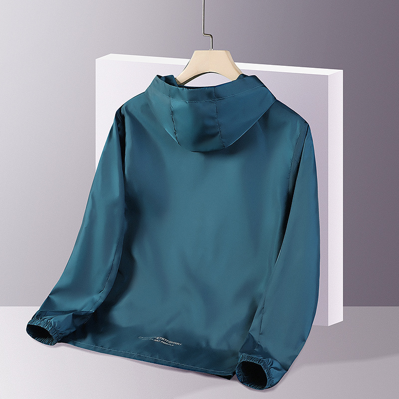 Outdoor sun protection clothing men's and women's summer skin clothing hooded ultra-thin breathable Men's sun protection clothing cross-border explosions wholesale