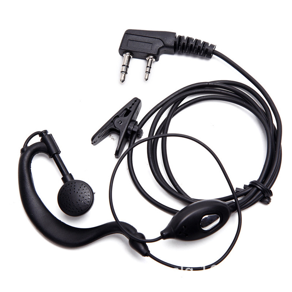 Walkie-Talkie headset ear-mounted headset headset headset noise-reducing air duct walkie-talkie headset