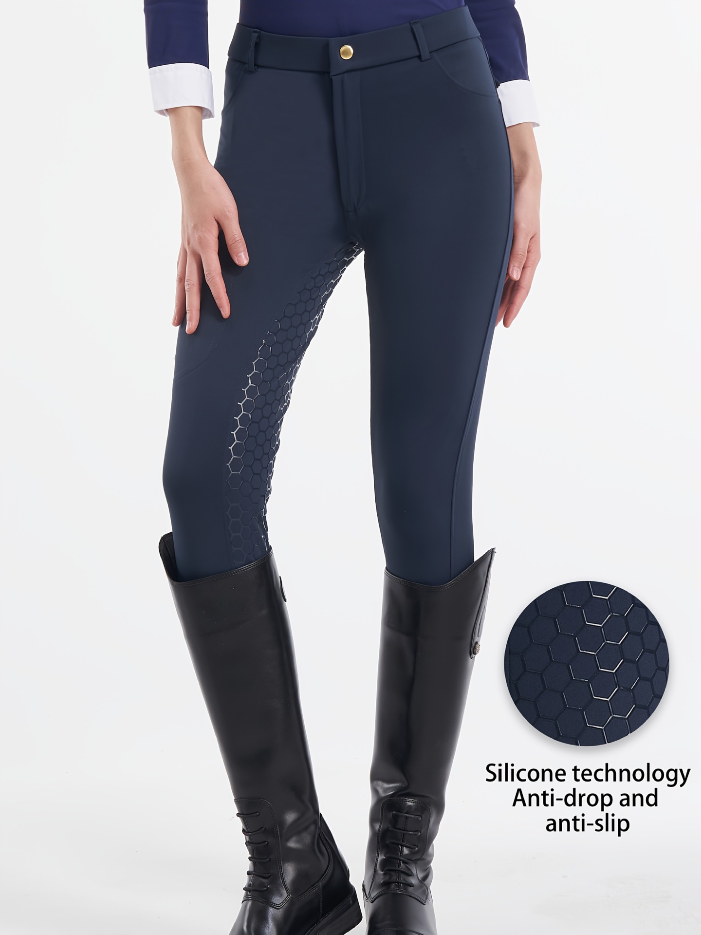 Летние брюки для верховой езды, не скользящие, супер эластичные, для соревнований