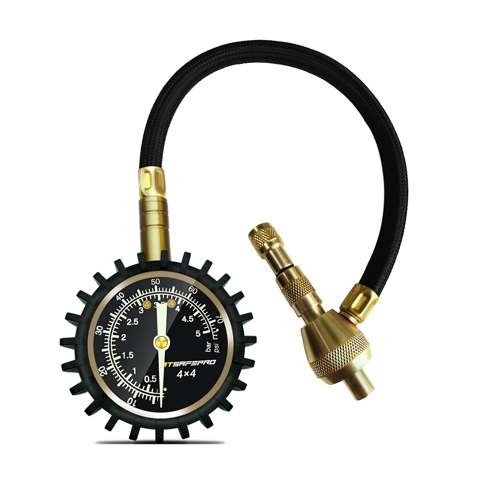 Манометр давления воздуха манометр давления в шинах с быстрым сбросом давления светящийся циферблат