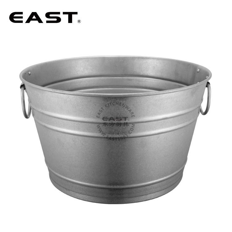 Серебристая цветочная чаша для морепродуктов из нержавеющей стали [Восточная посуда]