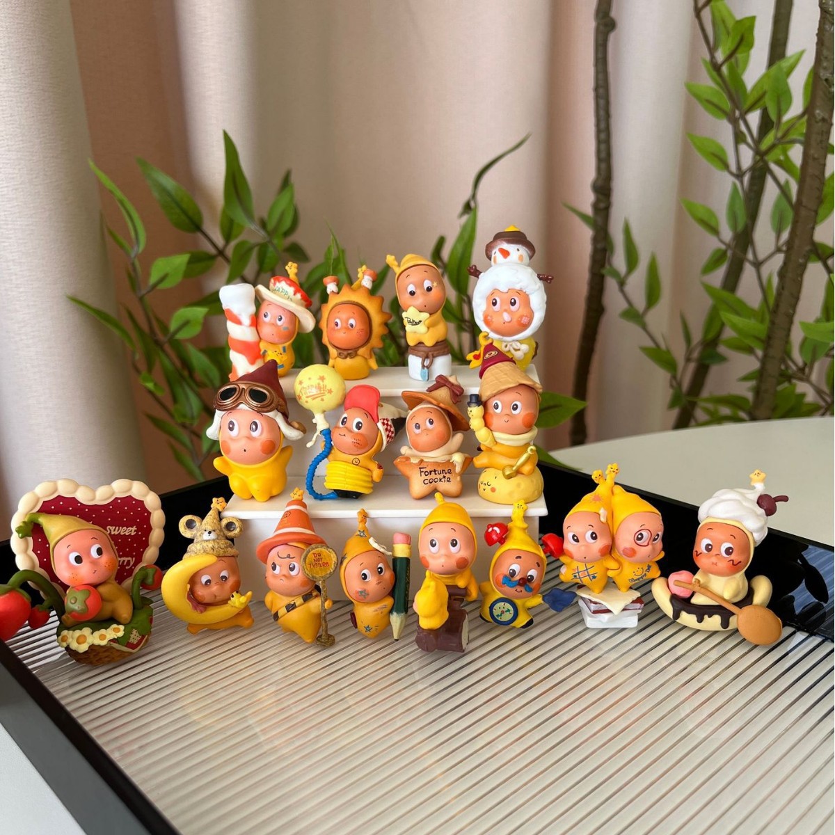 Новая серия звездных людей модифицированный малыш милые модные игрушки куклы ручные фигурки украшения DIY брелок мобильная цепочка подвеска