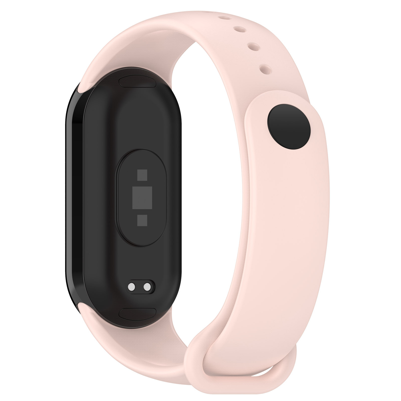 Suitable for Xiaomi Mi Band 10/9 Rubber Strap with Metal Buckle, Xiaomi 8 Wristband, M8 Strap, Tpu Rubber Strap