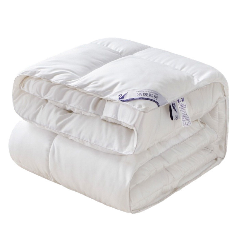 Cross-Border Exclusive Feather Duvet Core for Home Use, Wholesale Autumn and Winter Thickened Warm Duvet, Factory Direct Supply Custom Duvet Core