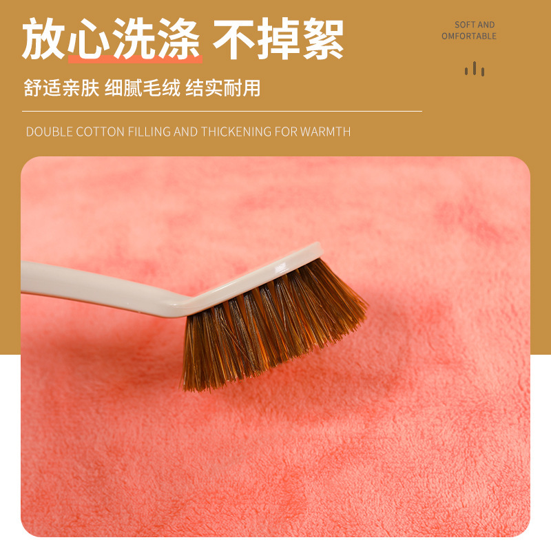 Coral Fleece Mother and Child Set Coral Fleece Towel Bath Towel Set Wholesale Thickened Soft Absorbent