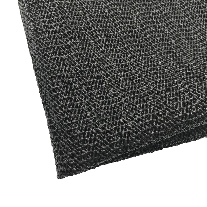Water ripple sliding mat non-slip cloth PVC Foam Carpet Car Pet Mat non-slip mesh composite fabric