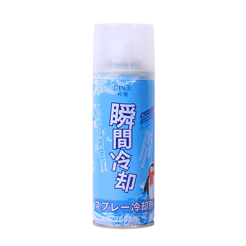 Yinmei rapid cooling agent 260ml summer car rapid cooling refrigeration indoor cushion cooling artifact wholesale