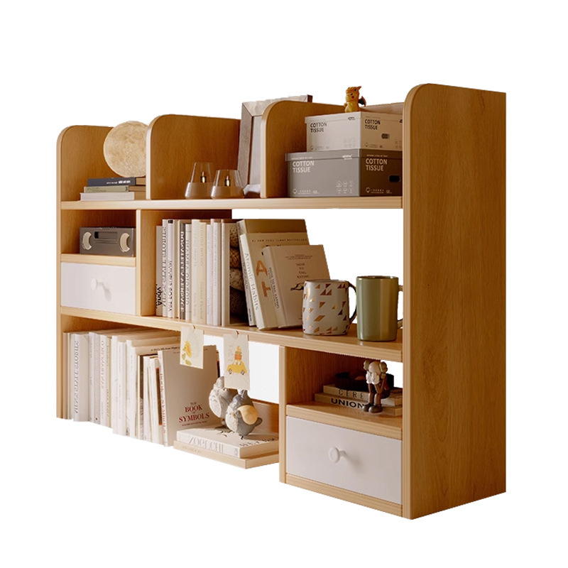 Desktop Storage Rack Desktop Bookshelf Student Home Simple Desk Storage Shelf Small Bookcase Office Storage Rack