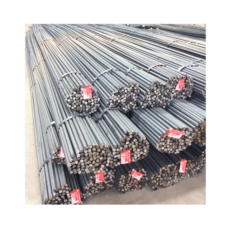 Rebar Hot-Rolled Grade Three Seismic Rebar Straight Rebar Shanghai Manufacturer Hrb400 Finely Rolled Rebar