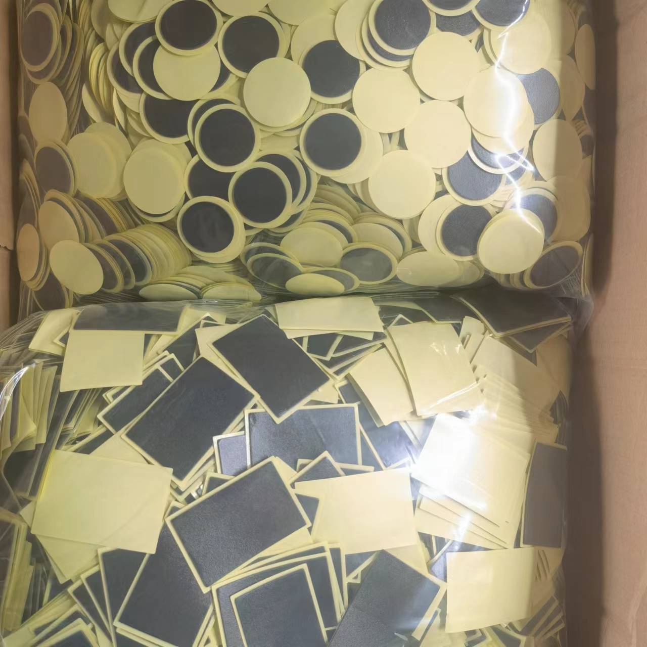 Bicycle tire patch glue-free tire patch bicycle portable fast tire patch cycling equipment tire patch