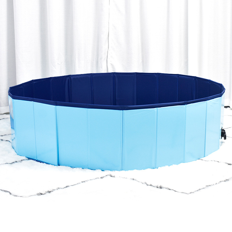 Foldable pvc pet bath pet shop dog Bath swimming pool multi-purpose portable animal bathtub