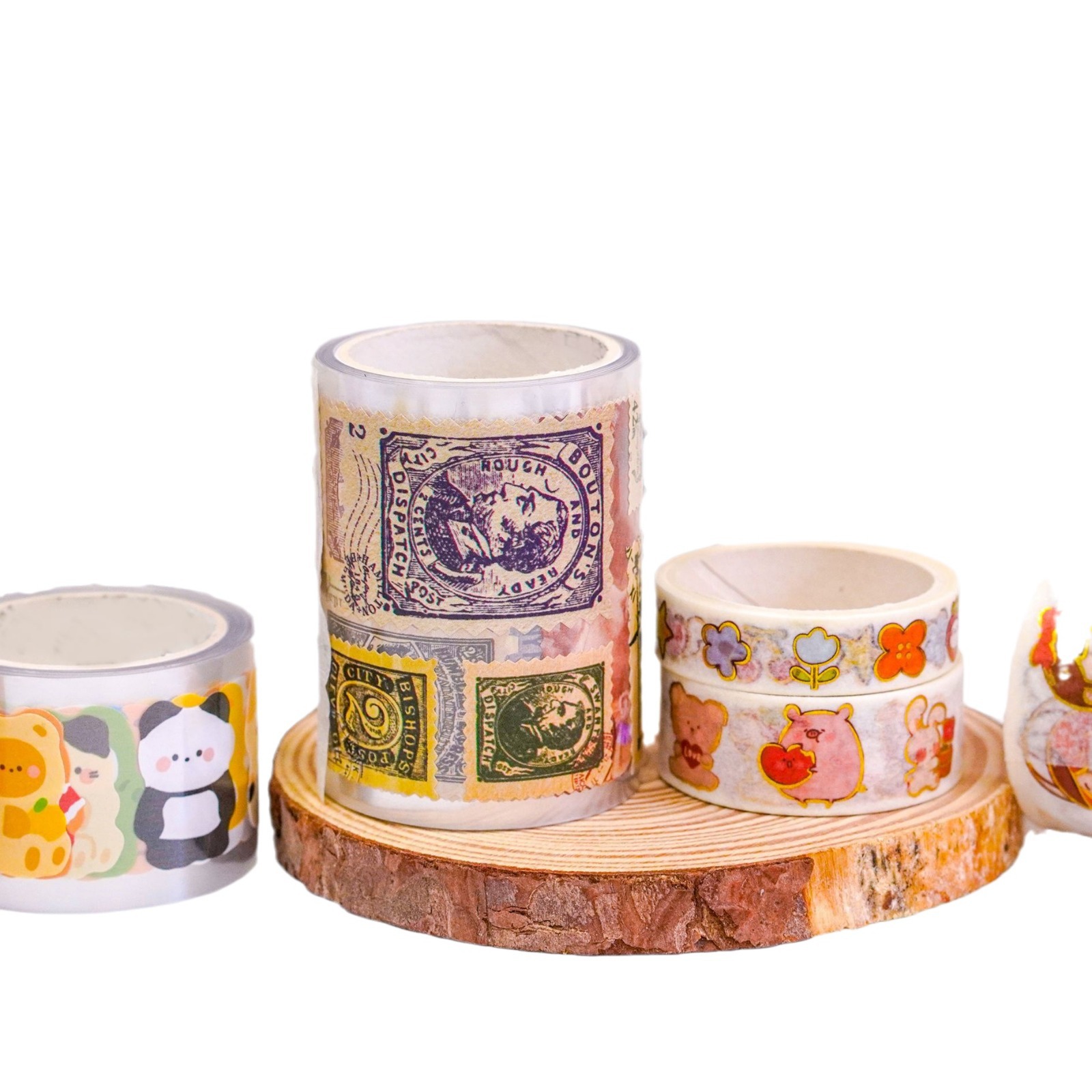 Factory Custom Creative Stationery Hand Account Stickers Cartoon 3D Kids Stickers Cold Hot Nail Art Stickers and Paper Tape