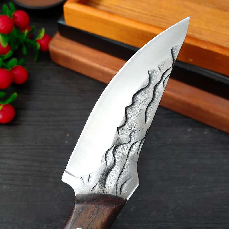 Hand meat knife outdoor portable knife camping camping tactical knife meat knife table knife barbecue knife hand meat knife
