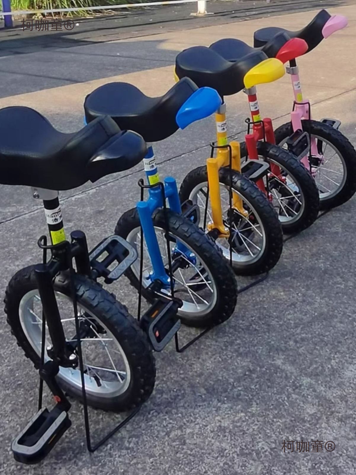 New Children's Adult Unicycle Aluminum Alloy Rim Bicycle Acrobatics Single Wheel Pedal Children's Balance Metabo