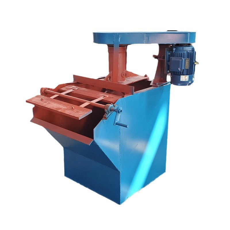Large Mining Temperature-Controlled Inflatable Flotation Machine Black Metal Mineral Sorting Machine Phosphate Graphite Ore Flotation Instrument