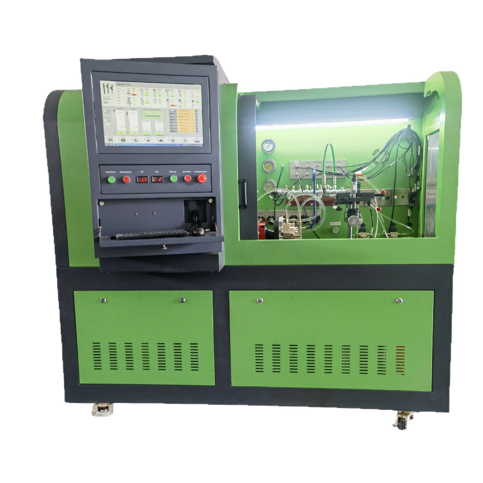 Production of Cr819 High-Pressure Common Rail Test Bench Eui Eup Pump Nozzle Instrument Diesel Pump Test Bench Equipment