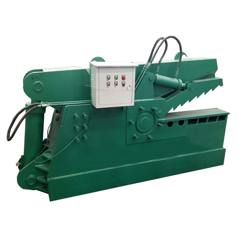 Multifunctional Channel Steel Aluminum Alloy Crocodile Shears Crocodile Hydraulic Shearing Machine Heavy-Duty Steel Plate Shearing Machine