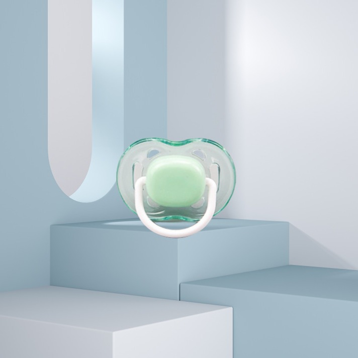 Baby silicone pacifier baby sleeping and playing mouth newborn pacifier bite Music Factory wholesale