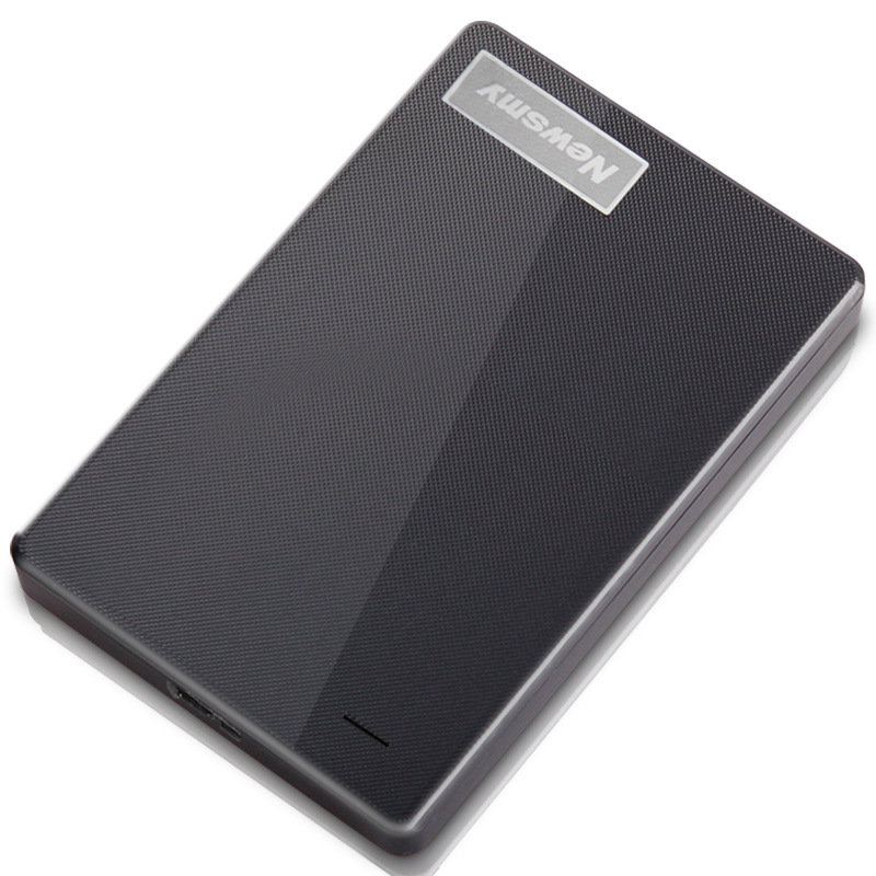 Newman 500Gb Mobile Hard Drive Mechanical Breeze Plastic Series Usb3.0 Elegant Black Stable and Durable Backup