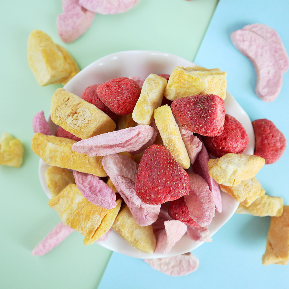 FD замороженные сушеные фрукты, оптовая продажа замороженных сушеных клубники, манго, персиков и смешанных фруктов