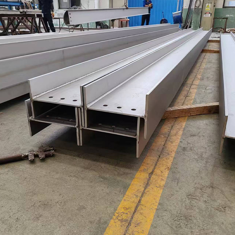 304 Stainless Steel I-Beam H-Shaped Steel 316L Welded Angle Steel Opening Processing 6m 12m Non-Standard Customization