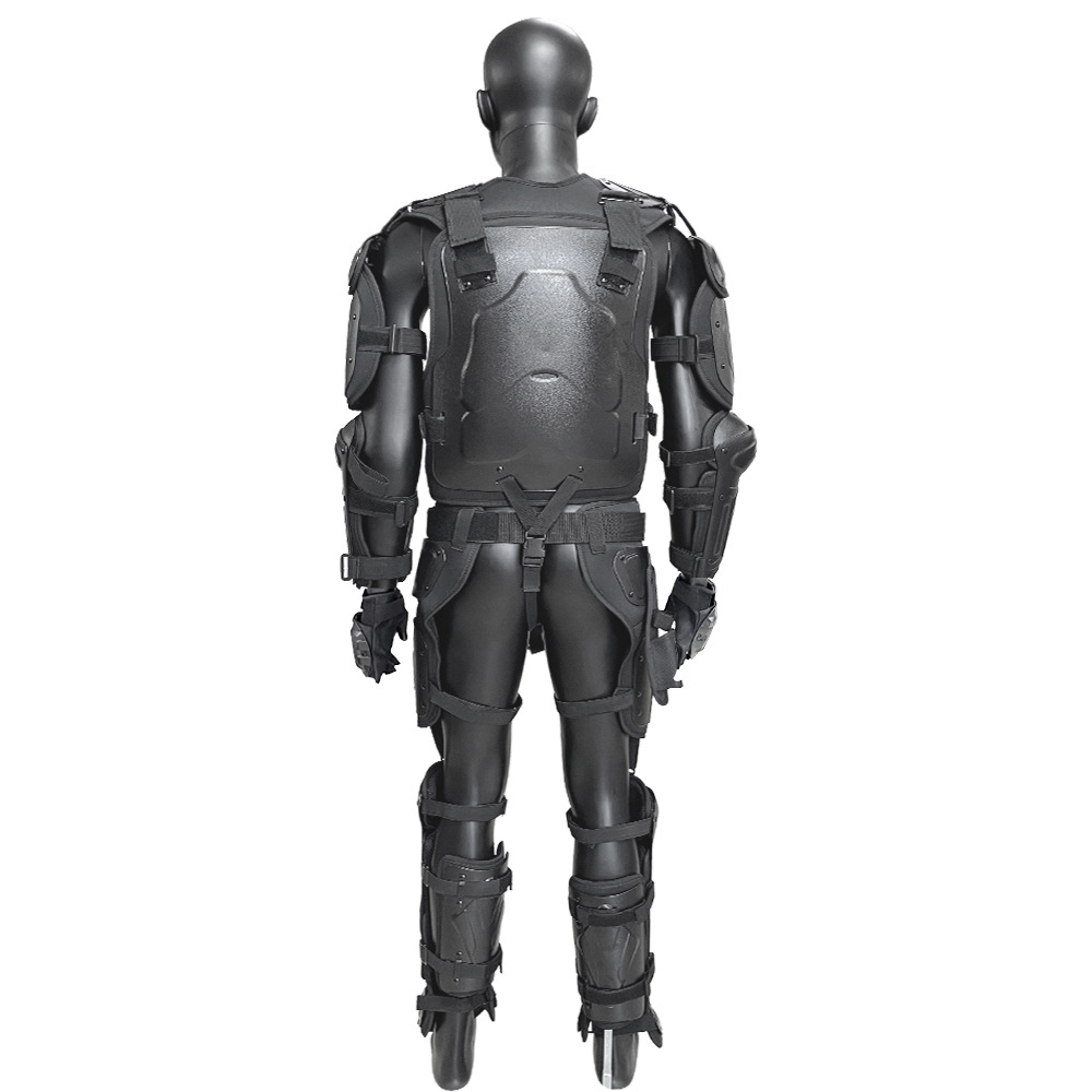 Spot Goods Pc Shell Full Body Flame Retardant Hard Anti Riot Armor Protective Components Anti Riot Clothing