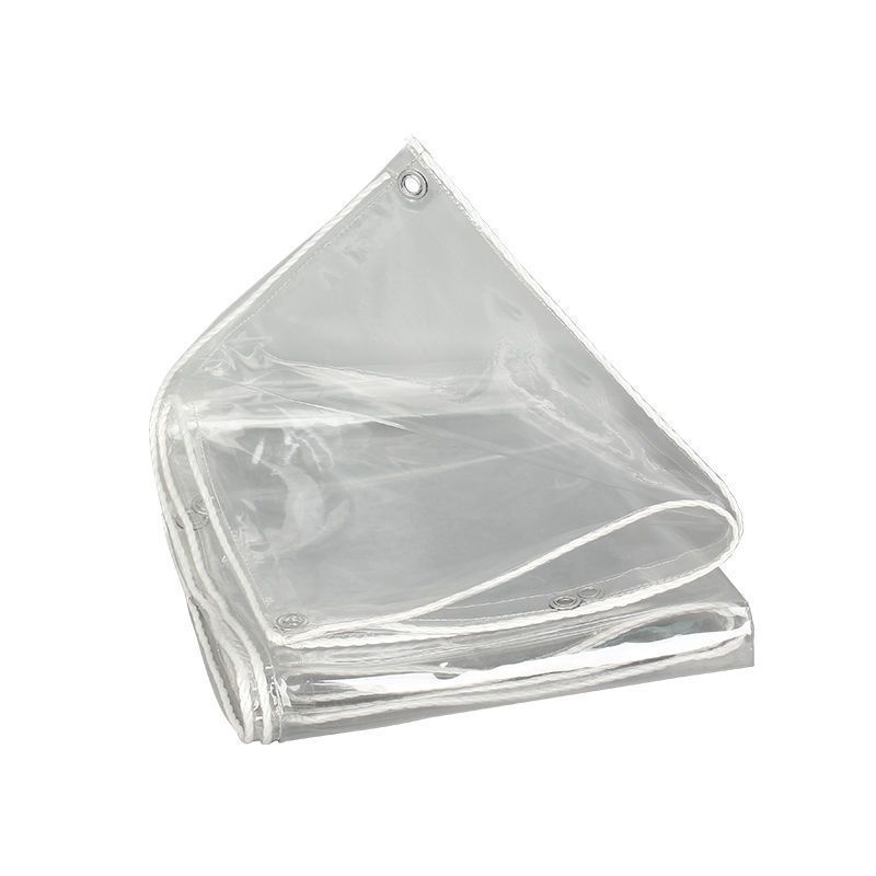 Thickened Pvc Transparent Rainproof Cloth Plastic Cloth Household Waterproof Cover Rainproof Tent Outdoor Windproof and Waterproof Tarpaulin